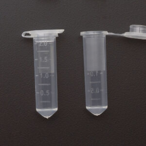 2ml centrifuge tube pointed bottom, buckled